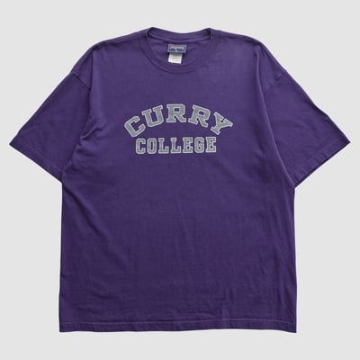 Curry College Colonels Jansport 2000s T-shirt - Purple - 2XL by Fanatics Real Vintage