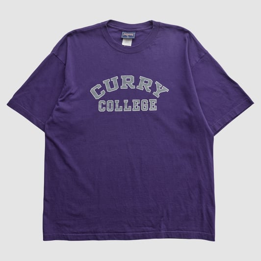 Curry College Colonels Jansport 2000s T-shirt - Purple - 2XL by Fanatics Real Vintage