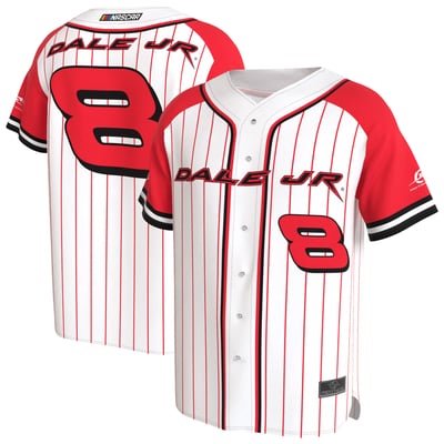 Dale Earnhardt Jr. ProSphere Unisex Baseball Fashion Jersey - White