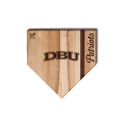 Dallas Baptist Patriots Jardine Baseball BBQ 12" x 12" Home Plate Cutting Board
