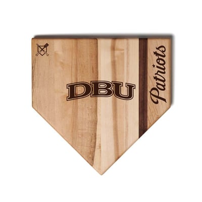 Dallas Baptist Patriots Jardine Baseball BBQ 17'' x 17'' Home Plate Cutting Board