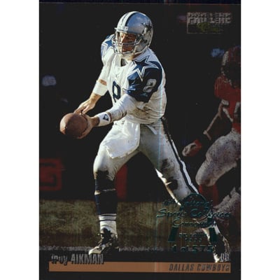 1995 Pro Line National Silver #254 Troy Aikman