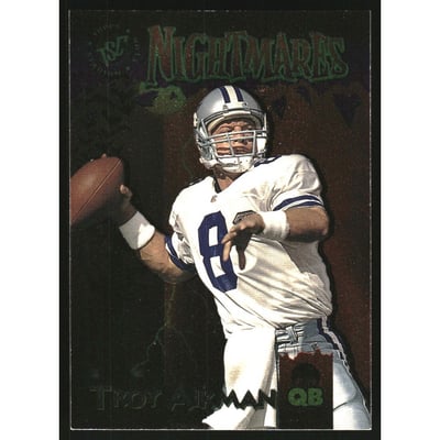1995 Stadium Club Nightmares #NM15 Troy Aikman