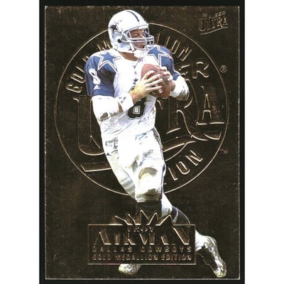 1995 Ultra Gold Medallion #71 Troy Aikman