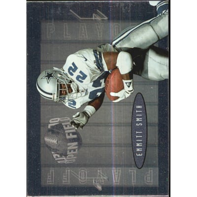 1996 Playoff Contenders Open Field Foil #22 Emmitt Smith P