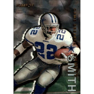 1997 Fleer Game Breakers Supreme #20 Emmitt Smith
