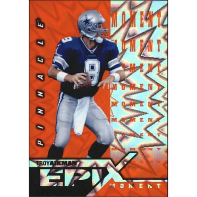 1997 Pinnacle Certified Epix #E2 T.Aikman MOMENT