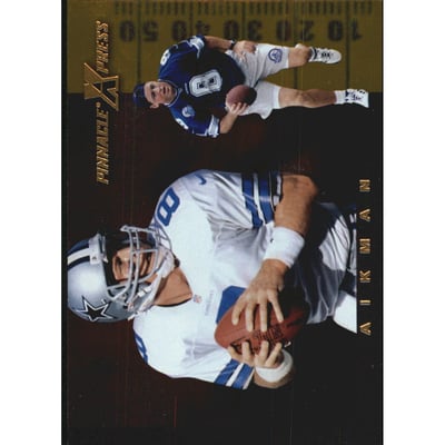 1997 Pinnacle X-Press Autumn Warriors #10 Troy Aikman