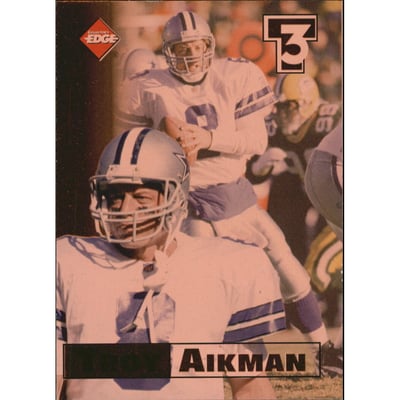 1998 Collector's Edge First Place Triple Threat #2 Troy Aikman
