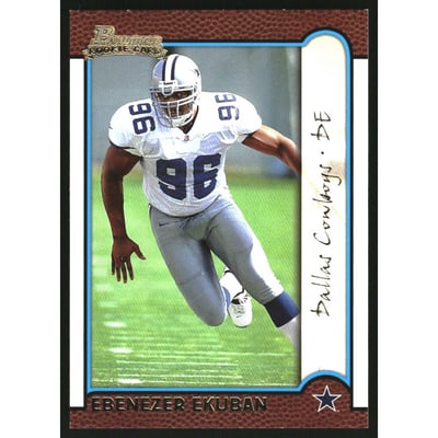 1999 Bowman Gold #178 Ebenezer Ekuban