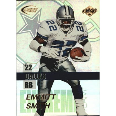 1999 Collector's Edge Fury Extreme Team #E2 Emmitt Smith