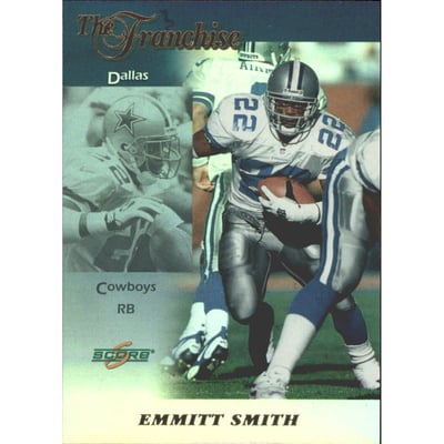 1999 Score Franchise #7 Emmitt Smith
