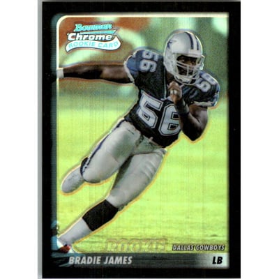 2003 Bowman Chrome Refractors #141 Bradie James