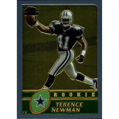 2003 Topps Chrome #238 Terence Newman RC