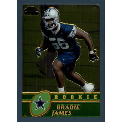 2003 Topps Chrome #268 Bradie James RC