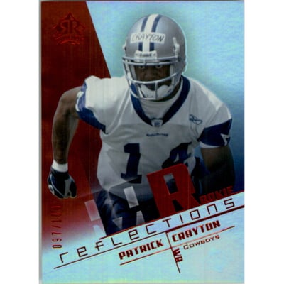 2004 Reflections Red #232 Patrick Crayton