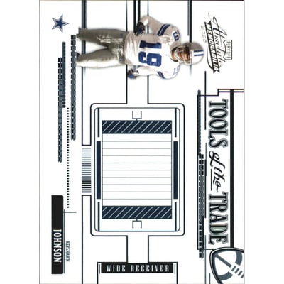 2005 Absolute Memorabilia Tools of the Trade Blue #51 Keyshawn Johnson