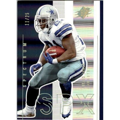 2005 SPx Spectrum #22 Julius Jones