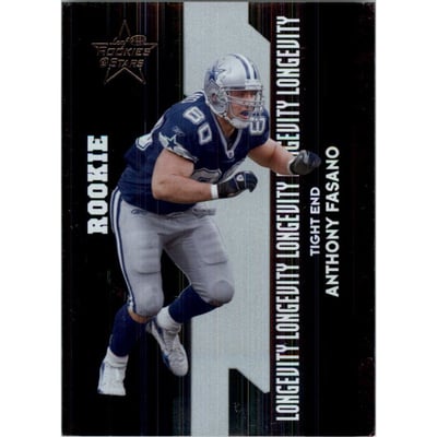 2006 Leaf Rookies and Stars Longevity Silver Parallel #214 Anthony Fasano