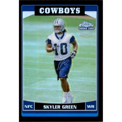 2006 Topps Chrome Black Refractors #259 Skyler Green
