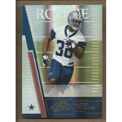 2007 Absolute Memorabilia #154 Alonzo Coleman RC