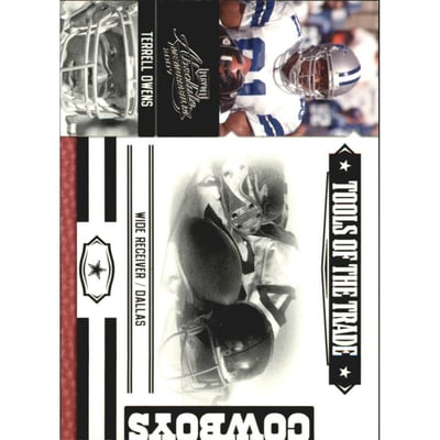 2007 Absolute Memorabilia Tools of the Trade Black #135 Terrell Owens