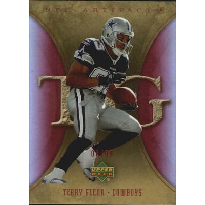 2007 Artifacts Red #30 Terry Glenn