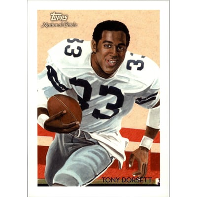 2009 Topps National Chicle Cabinet #NCCC7 Tony Dorsett