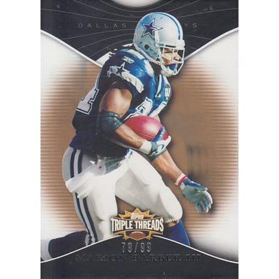 2009 Topps Triple Threads Gold #48 Marion Barber