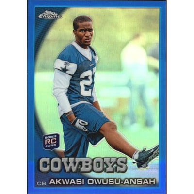 2010 Topps Chrome Blue Refractors #C138 Akwasi Owusu-Ansah