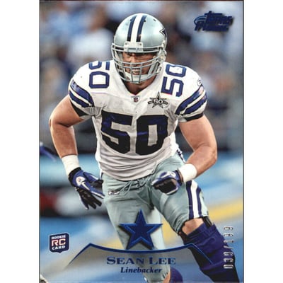 2010 Topps Prime Blue #56 Sean Lee/199