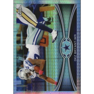2012 Topps Chrome Prism Refractors #35 Dez Bryant