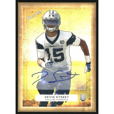 2014 Topps Turkey Red Autographs #81 Devin Street