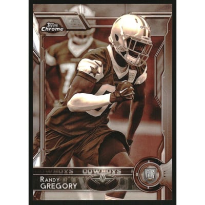2015 Topps Chrome Sepia Refractors #114 Randy Gregory