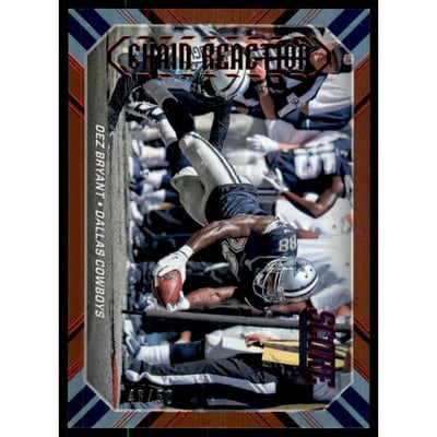 2016 Score Chain Reaction Jumbo Red #15 Dez Bryant
