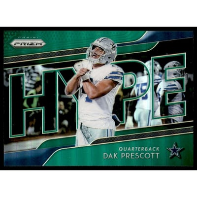 2018 Panini Prizm Hype Prizms Green #8 Dak Prescott
