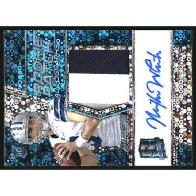 2018 Panini Spectra Neon Blue #220 Mike White JSY AU