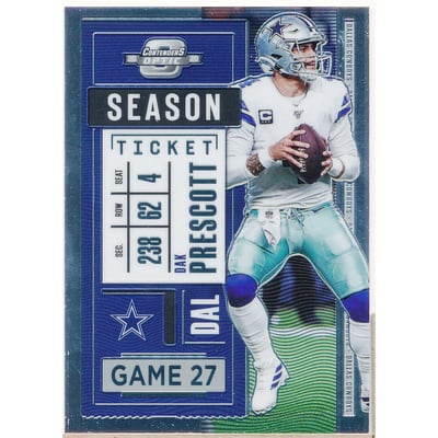 2020 Panini Contenders Optic #16 Dak Prescott