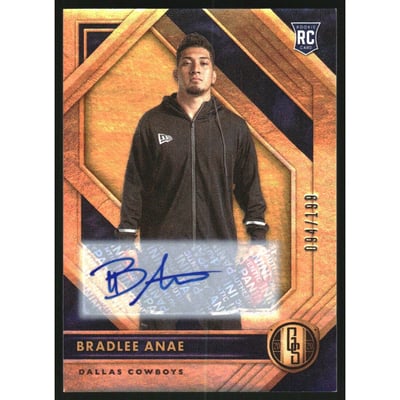 2020 Panini Gold Standard Rookies Autographs #177 Bradlee Anae/199