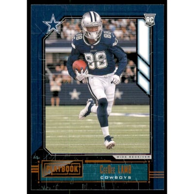 2020 Panini Playbook Orange #107 CeeDee Lamb