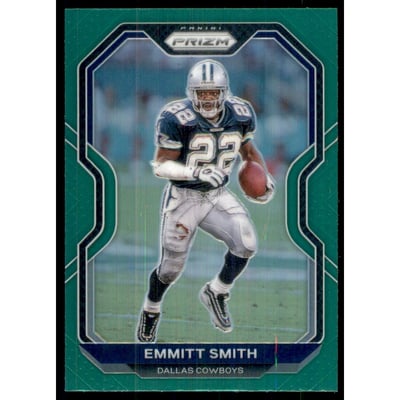 2020 Panini Prizm Prizms Green #157 Emmitt Smith