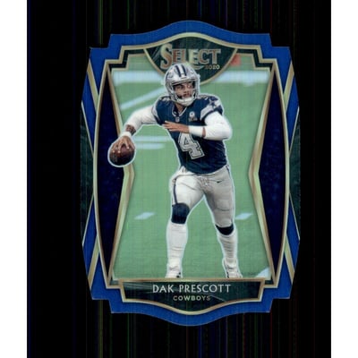 2020 Select Prizm Blue Die Cut #108 Dak Prescott