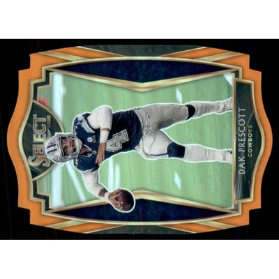 2020 Select Prizm Orange Die Cut #108 Dak Prescott