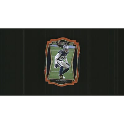 2020 Select Prizm Orange Die Cut #196 Trevon Diggs