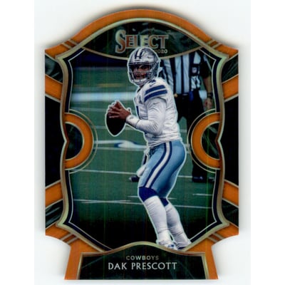 2020 Select Prizm Orange Die Cut #9 Dak Prescott