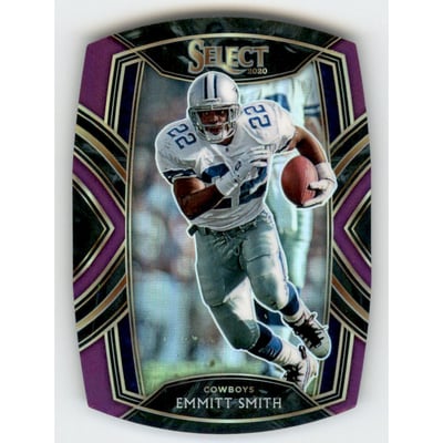 2020 Select Prizm Purple Die Cut #210 Emmitt Smith