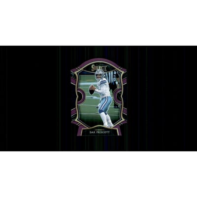 2020 Select Prizm Purple Die Cut #9 Dak Prescott