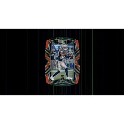 2020 Select Prizm Red Die Cut #257 CeeDee Lamb