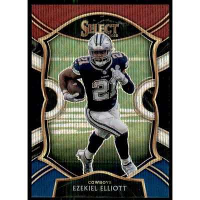 2020 Select Prizm Tri Color #10 Ezekiel Elliott