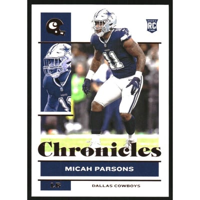 2021 Panini Chronicles Bronze #28 Micah Parsons